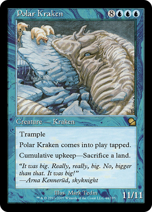 Polar Kraken - Masters Edition Rare Card