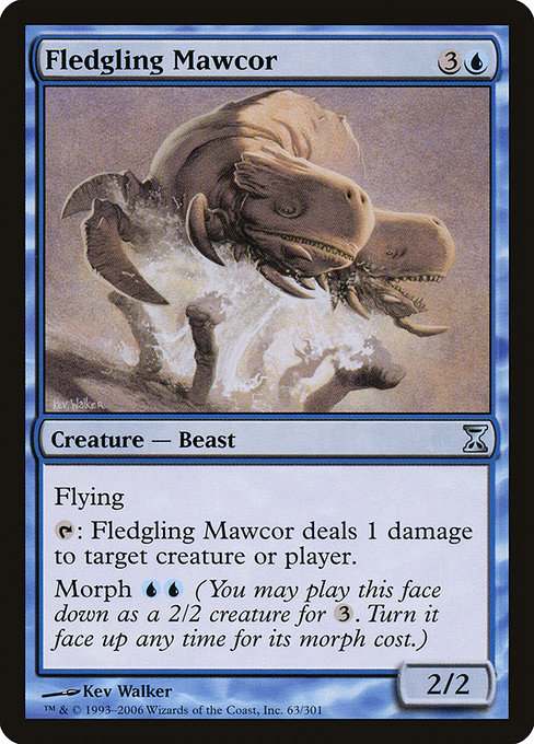 Fledgling Mawcor - Time Spiral Uncommon Card