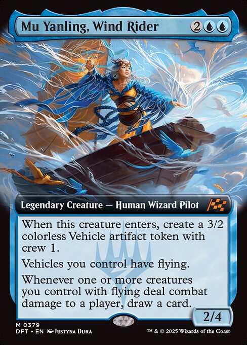 Mu Yanling, Wind Rider - Aetherdrift Mythic Card