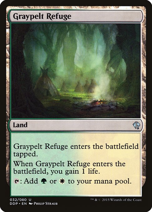 Graypelt Refuge - Duel Decks: Zendikar vs. Eldrazi Uncommon Card