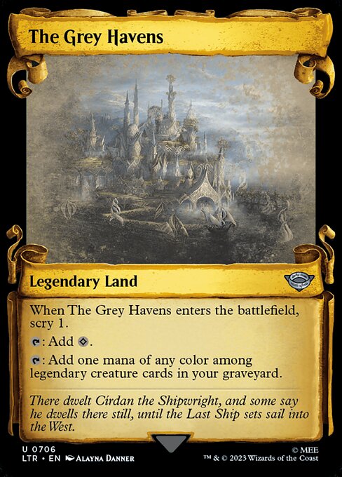 The Grey Havens - The Lord of the Rings: Tales of Middle-earth Uncommon Card