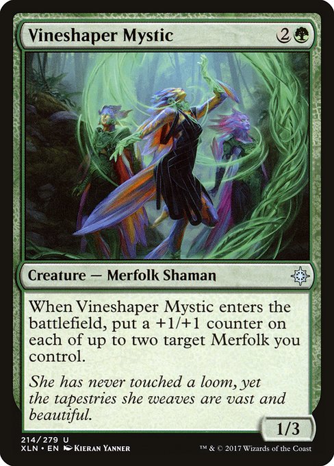 Vineshaper Mystic - Ixalan Uncommon Card