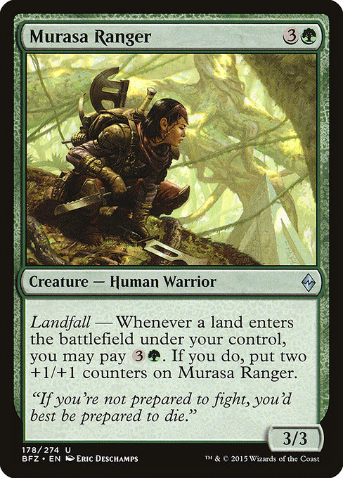 Murasa Ranger - Battle for Zendikar Uncommon Card