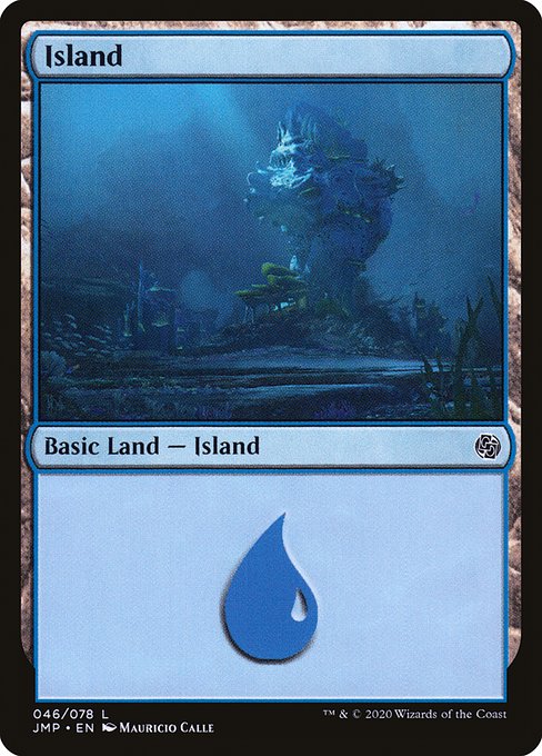 Island - Jumpstart Common Card