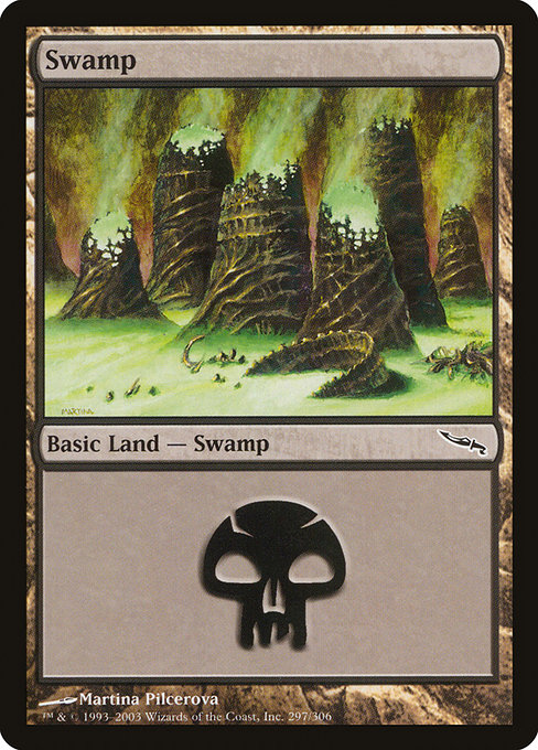 Swamp - Mirrodin Common Card