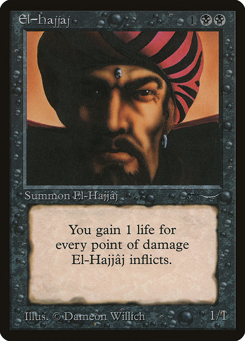 El-Hajjâj - Arabian Nights Rare Card