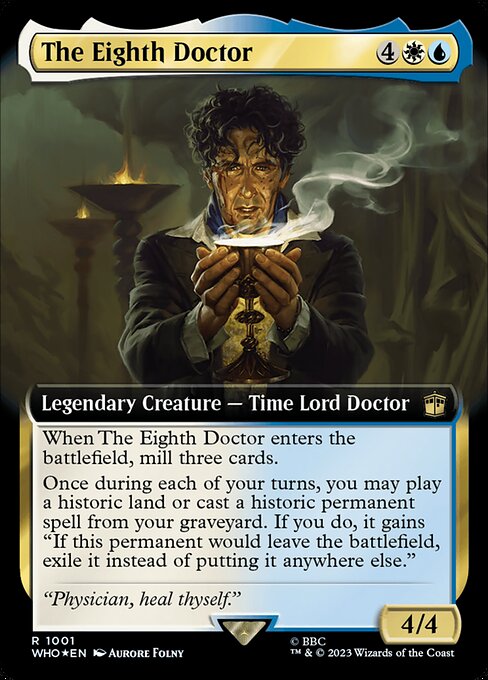 The Eighth Doctor - Doctor Who Rare Card
