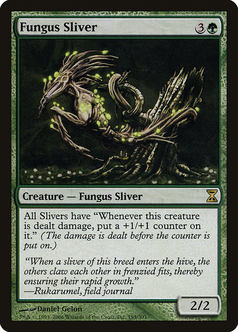 Fungus Sliver - Time Spiral Rare Card