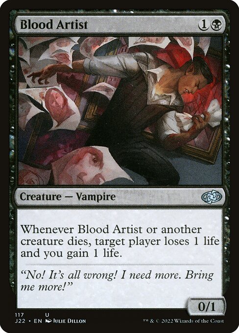 Blood Artist - Jumpstart 2022 Uncommon Card