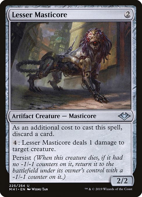 Lesser Masticore - Modern Horizons Uncommon Card