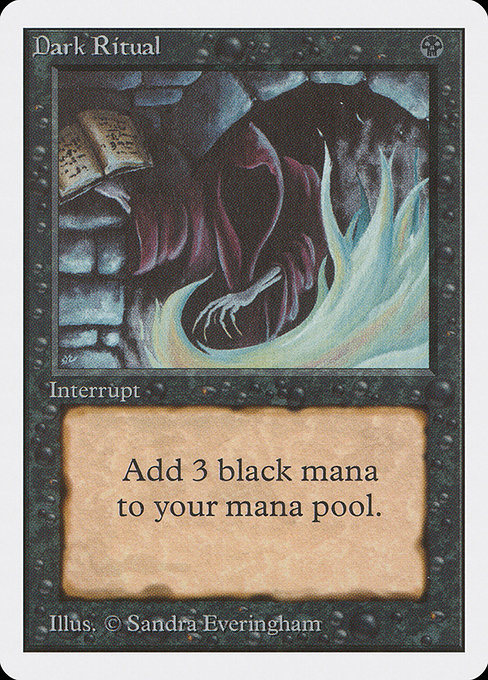 Dark Ritual - Unlimited Edition Common Card