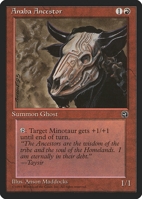 Anaba Ancestor - Homelands Rare Card