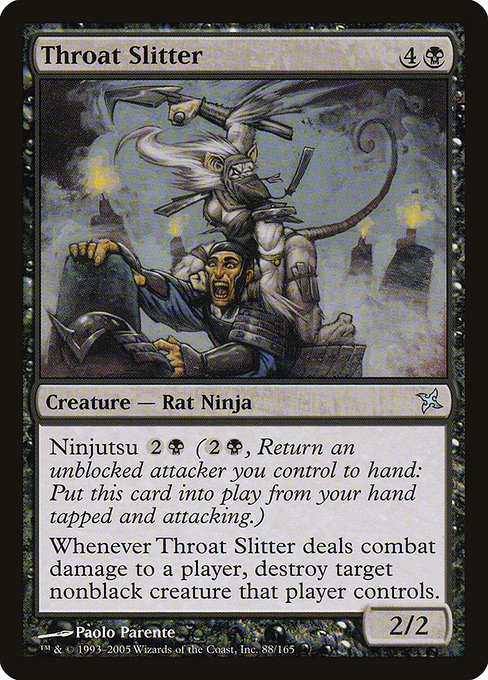 Throat Slitter - Betrayers of Kamigawa Uncommon Card