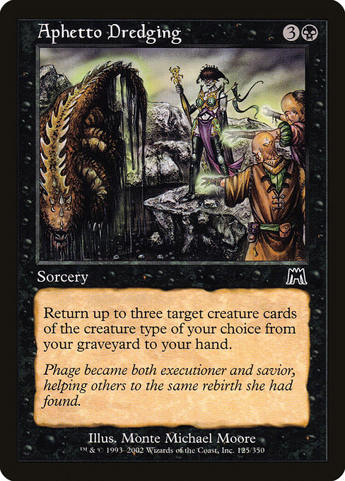 Aphetto Dredging - Onslaught Common Card