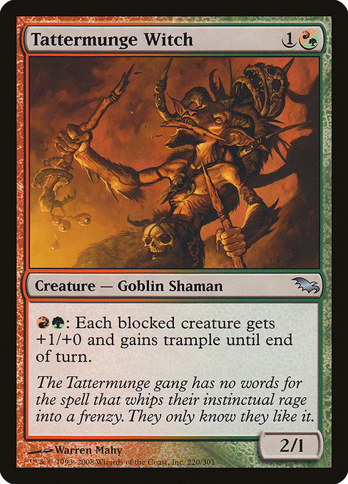 Tattermunge Witch - Shadowmoor Uncommon Card