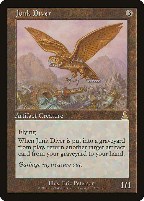 Junk Diver - Urza's Destiny Rare Card