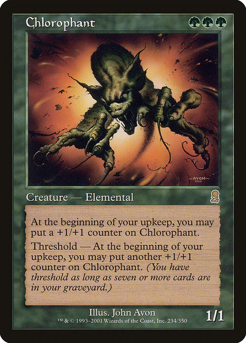 Chlorophant - Odyssey Rare Card