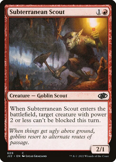 Subterranean Scout - Jumpstart 2022 Common Card