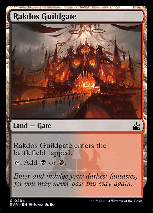Rakdos Guildgate - Ravnica Remastered Common Card