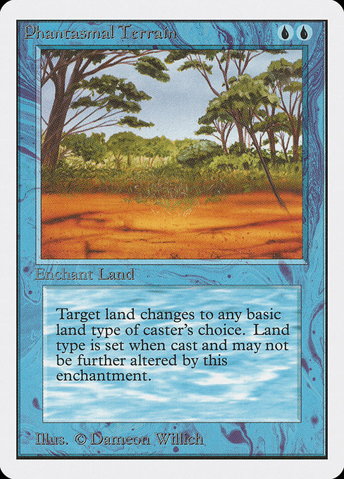 Phantasmal Terrain - Unlimited Edition Common Card