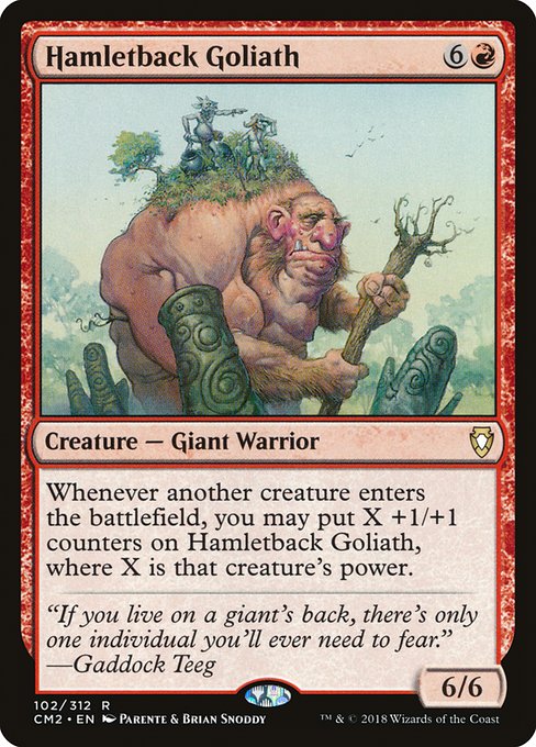Hamletback Goliath - Commander Anthology Volume II Rare Card