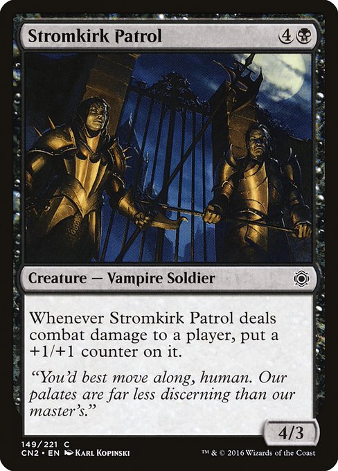 Stromkirk Patrol - Conspiracy: Take the Crown Common Card