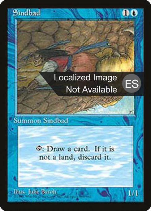 Sindbad - Fourth Edition Foreign Black Border Uncommon Card