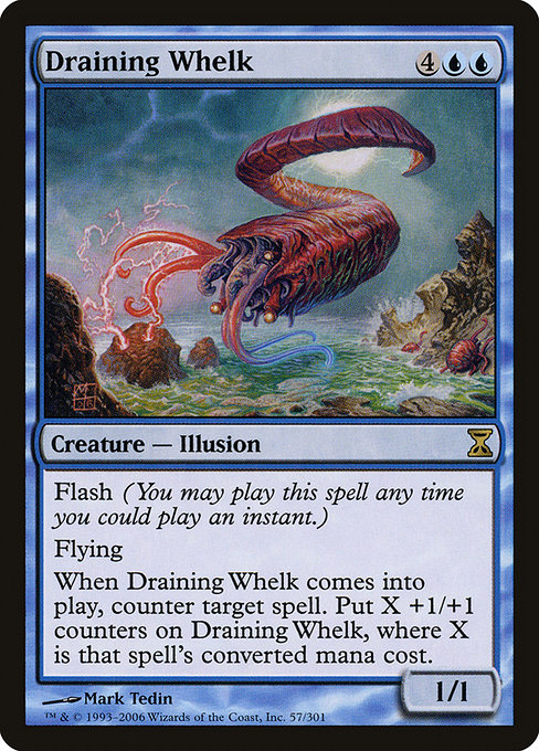 Draining Whelk - Time Spiral Rare Card