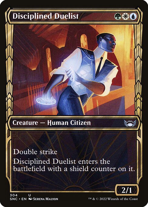 Disciplined Duelist - Streets of New Capenna Uncommon Card