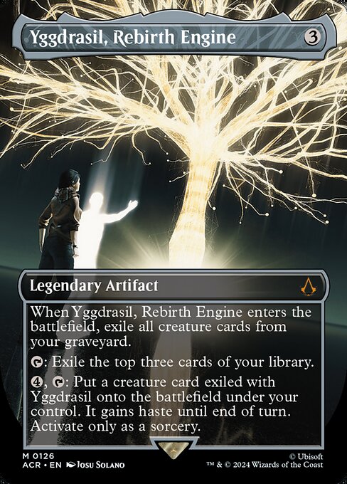 Yggdrasil, Rebirth Engine - Assassin's Creed Mythic Card