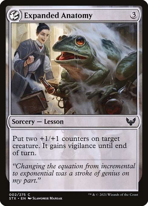 Expanded Anatomy - Strixhaven: School of Mages Common Card