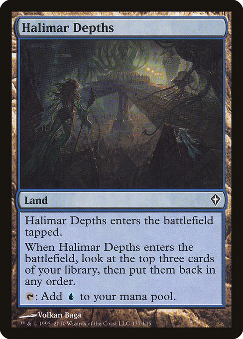 Halimar Depths - Worldwake Common Card