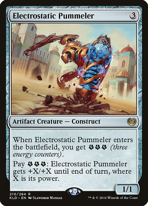 Electrostatic Pummeler - Kaladesh Rare Card