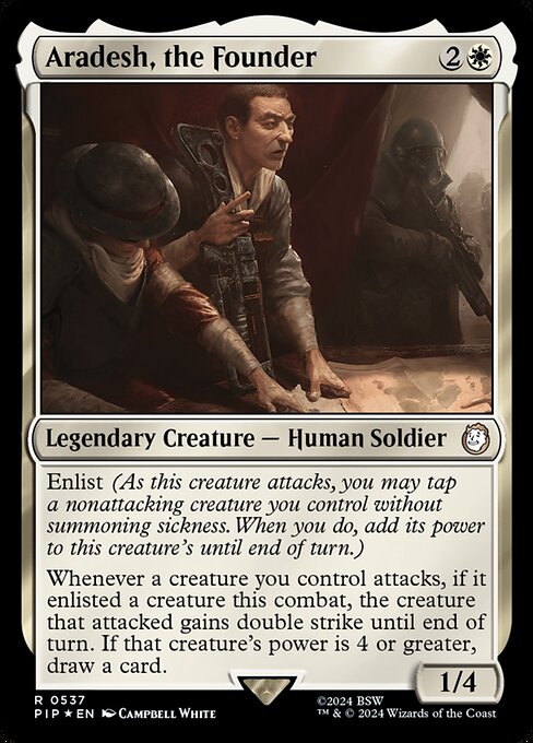 Aradesh, the Founder - Fallout Rare Card