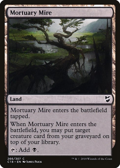 Mortuary Mire - Commander 2018 Common Card