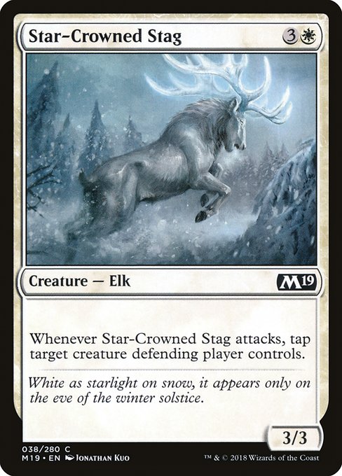 Star-Crowned Stag - Core Set 2019 Common Card