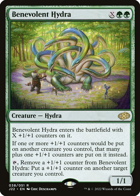 Benevolent Hydra - Jumpstart 2022 Rare Card