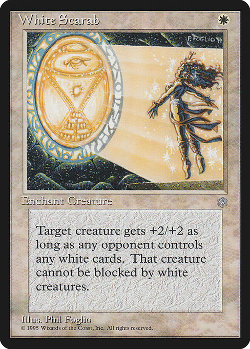 White Scarab - Ice Age Uncommon Card