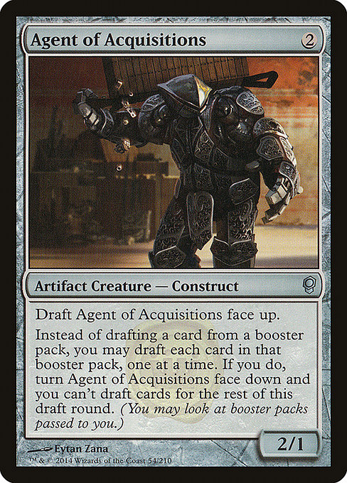 Agent of Acquisitions - Conspiracy Uncommon Card