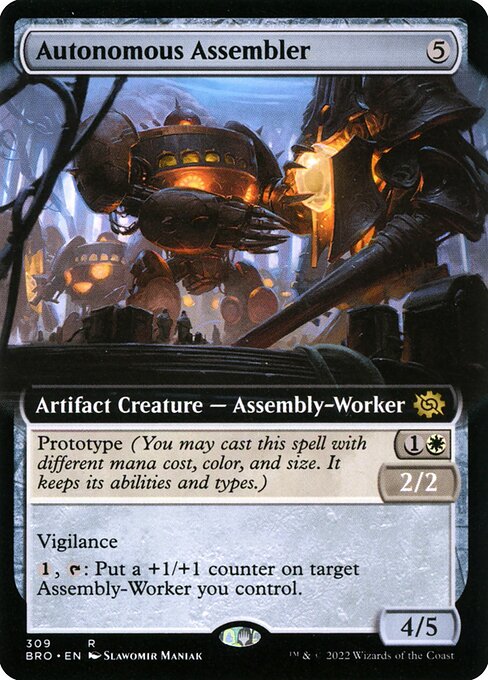 Autonomous Assembler - The Brothers' War Rare Card