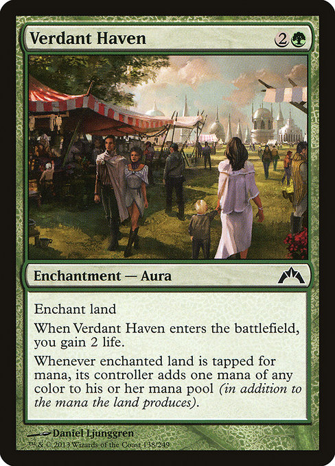 Verdant Haven - Gatecrash Common Card