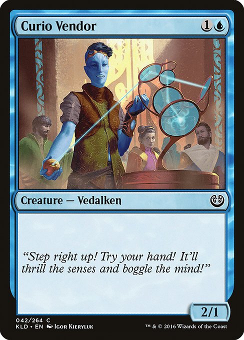 Curio Vendor - Kaladesh Common Card