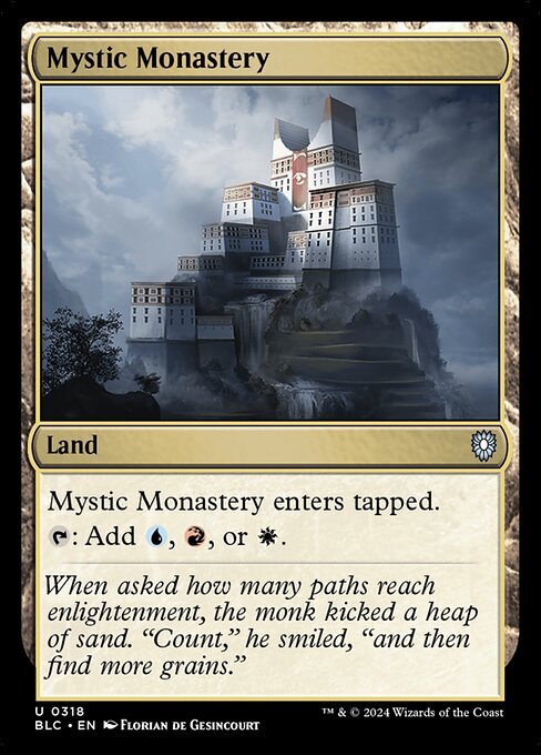 Mystic Monastery - Bloomburrow Commander Uncommon Card