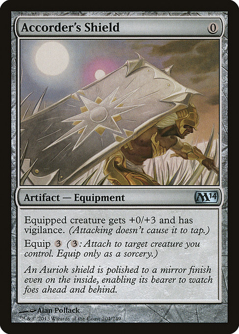 Accorder's Shield - Magic 2014 Uncommon Card