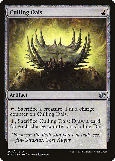 Culling Dais - Modern Masters 2015 Uncommon Card