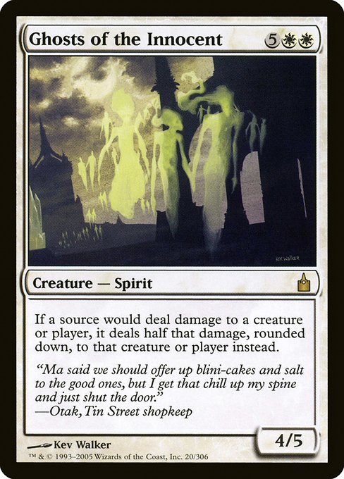 Ghosts of the Innocent - Ravnica: City of Guilds Rare Card