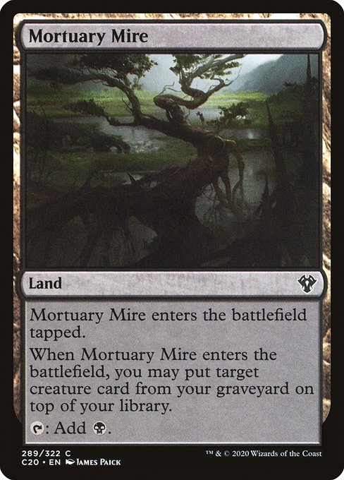 Mortuary Mire - Commander 2020 Common Card