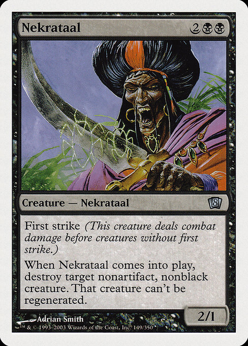 Nekrataal - Eighth Edition Uncommon Card