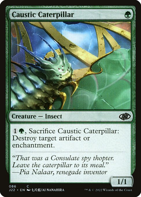 Caustic Caterpillar - Jumpstart 2022 Common Card