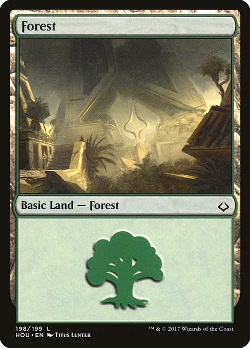 Forest - Hour of Devastation Common Card